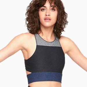 Outdoor Voices Tri-Tone Slashback Crop